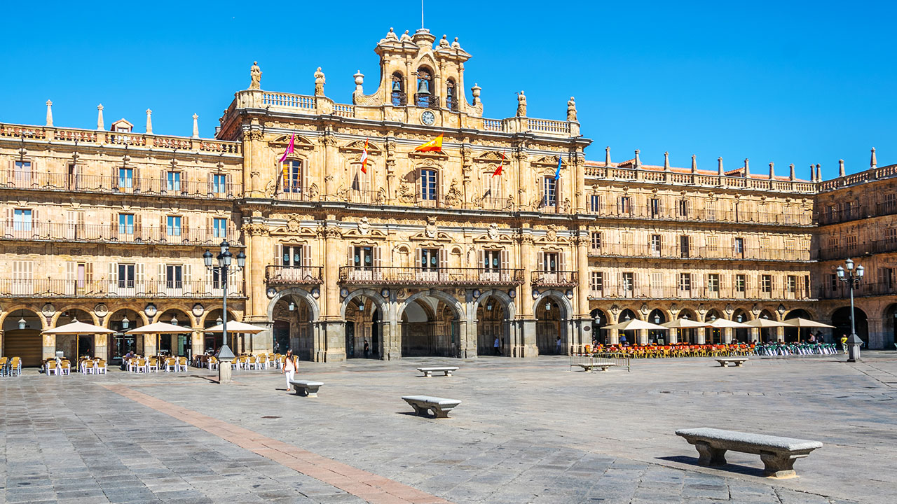 Fachada del ayuntamiento de Salamanca